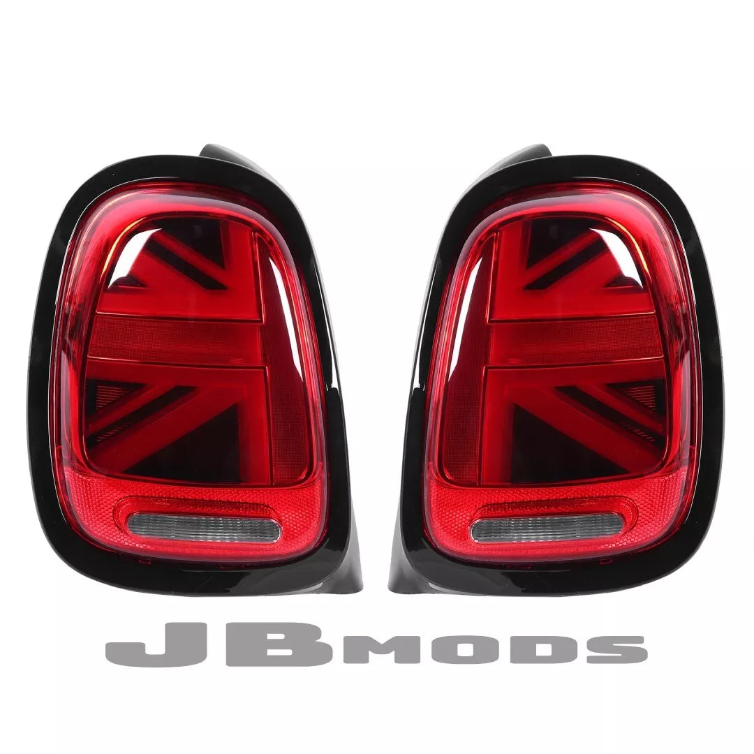 Tail lights For Mini Cooper F55 F56 F57 2014-2019 Union Jack Rear Lamp Lci Style