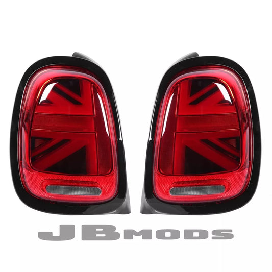 Tail lights For Mini Cooper F55 F56 F57 2014-2019 Union Jack Rear Lamp Lci Style