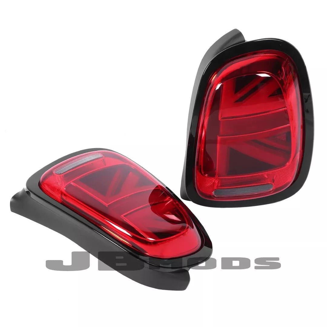 Tail lights For Mini Cooper F55 F56 F57 2014-2019 Union Jack Rear Lamp Lci Style