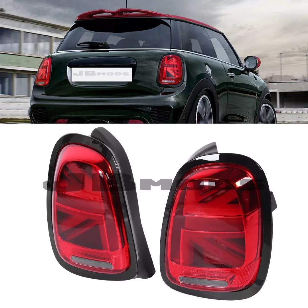 Tail lights For Mini Cooper F55 F56 F57 2014-2019 Union Jack Rear Lamp Lci Style