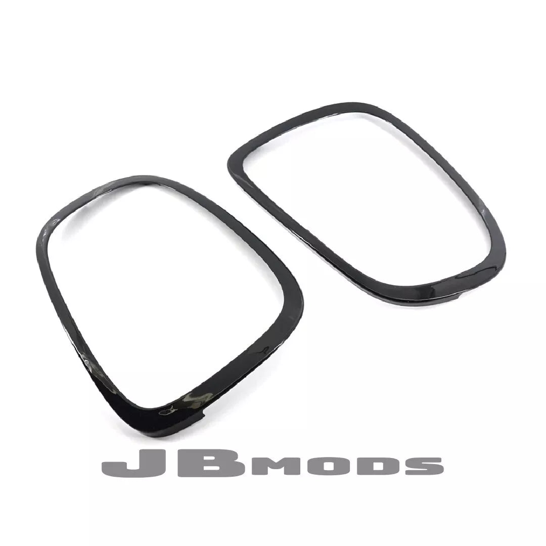 MINI F55 F56 F57 Gloss Black Tail Light Trim Rear Replacement Cooper S JCW 2PCS