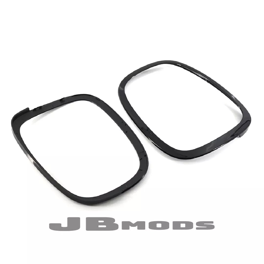 MINI F55 F56 F57 Gloss Black Tail Light Trim Rear Replacement Cooper S JCW 2PCS