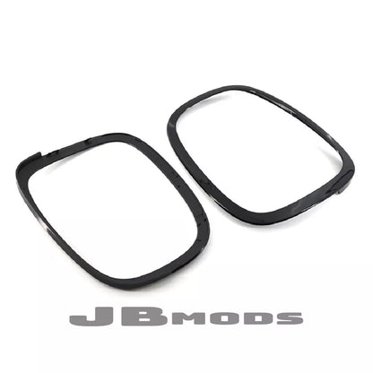 MINI F55 F56 F57 Gloss Black Tail Light Trim Rear Replacement Cooper S JCW 2PCS