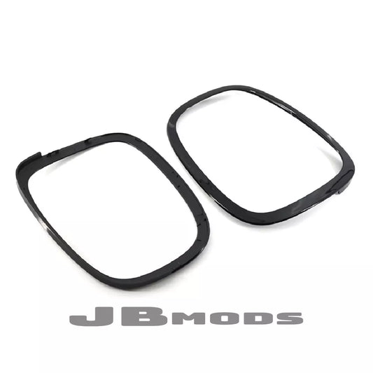 MINI F55 F56 F57 Gloss Black Tail Light Trim Rear Replacement Cooper S JCW 2PCS