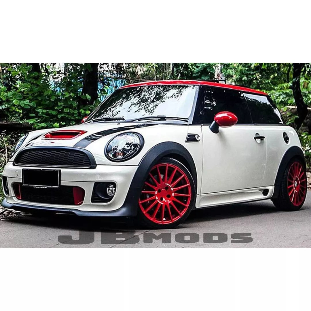 MINI COOPER GLOSS BLACK KIT HEADLIGHT TAILLIGHT TRIM  R55 R56 R57 R58 2007-2015