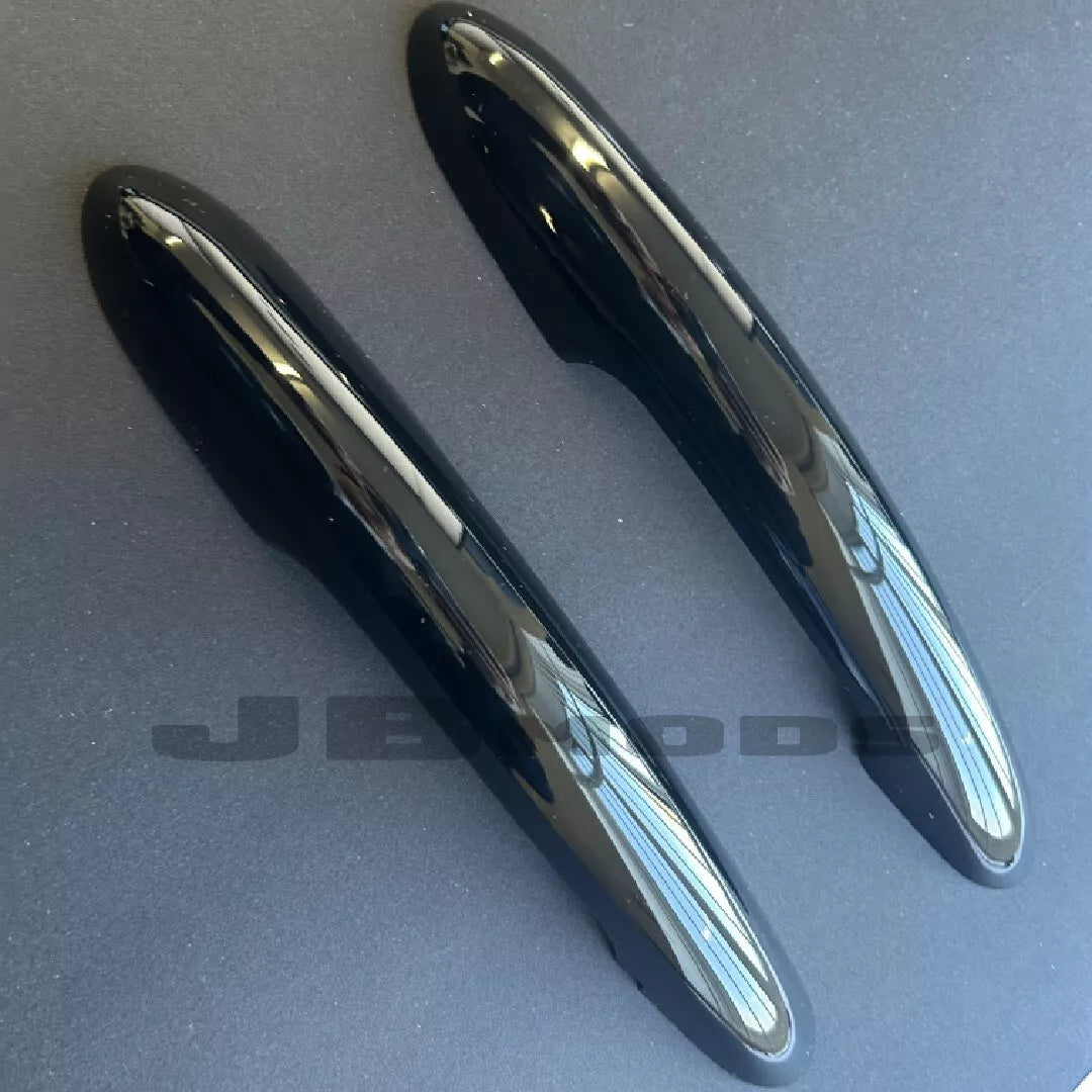 Gloss Black Fuel Cap Cover & Door Handle Covers for MINI F56 F57 Cooper s JCW