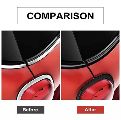 Mini Piano Black Belt Line Tape Kit For F54 F56  F60 10m X 17mm