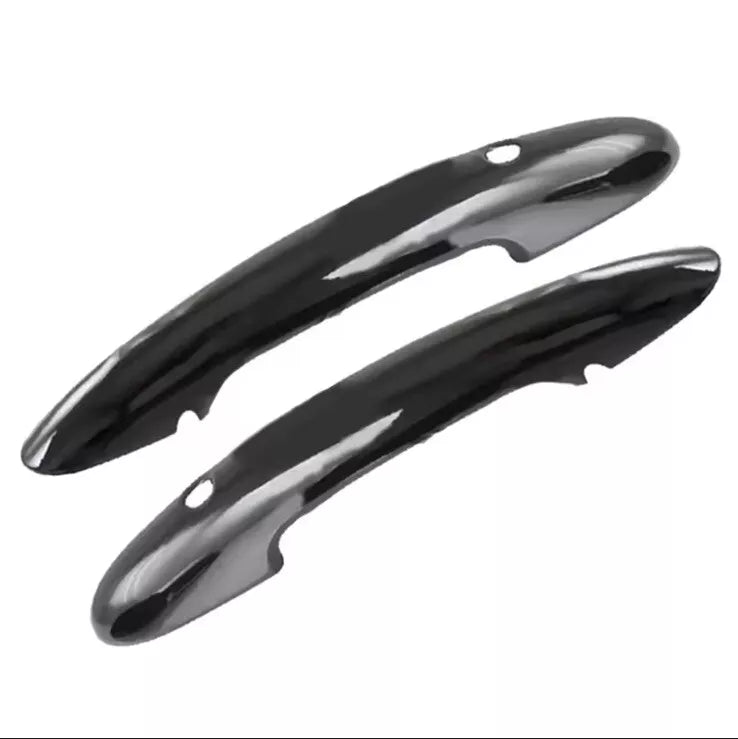 Mini F56 3 Door Handle Covers Piano Black Gloss Comfort Access 2pcs