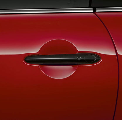 Mini F56 3 Door Handle Covers Piano Black Gloss Comfort Access 2pcs