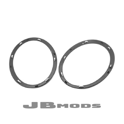 MINI F55 F56 F57 Gloss Black Headlight Trim Front Replacement Cooper S JCW 2PCS