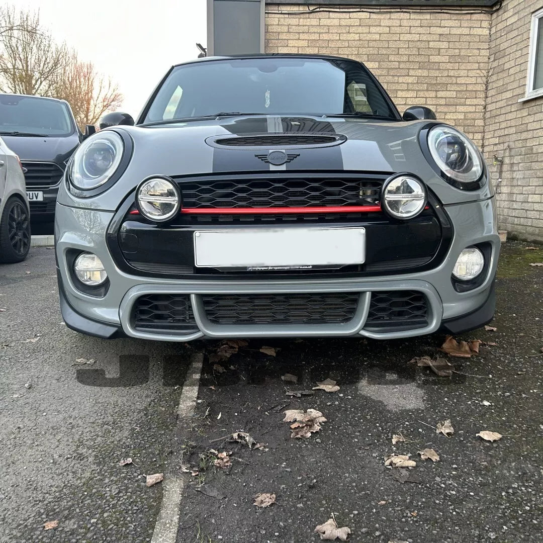 Mini JCW FRONT Pro Corner Splitters Aero F55, F56, F57 2014+ No PDC