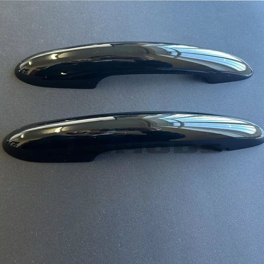 Mini F57 3 Door Handle Covers Piano Black Gloss – 2pcs