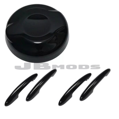 F55 Mini Gloss Black Fuel Cap Cover And Door Handle Covers Cooper S JCW One