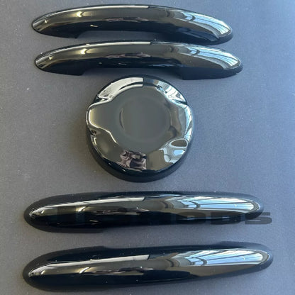 F55 Mini Gloss Black Fuel Cap Cover And Door Handle Covers Cooper S JCW One