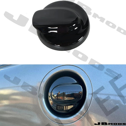 Gloss Black Fuel Cap Cover for MINI R55 R56 R57 Cooper S JCW Hatch 2006–2014