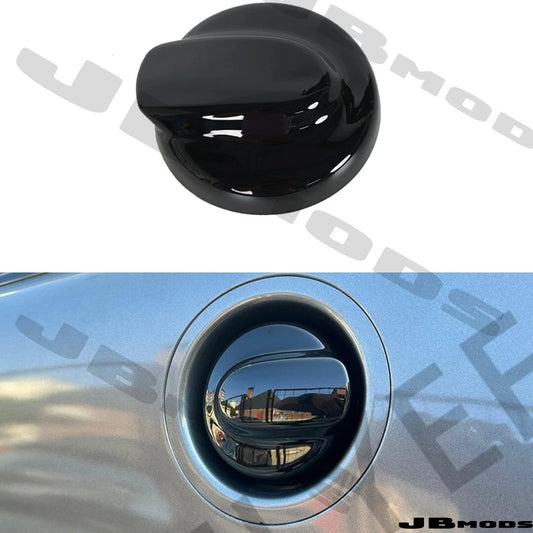 Gloss Black Fuel Cap Cover for MINI R55 R56 R57 Cooper S JCW Hatch 2006–2014