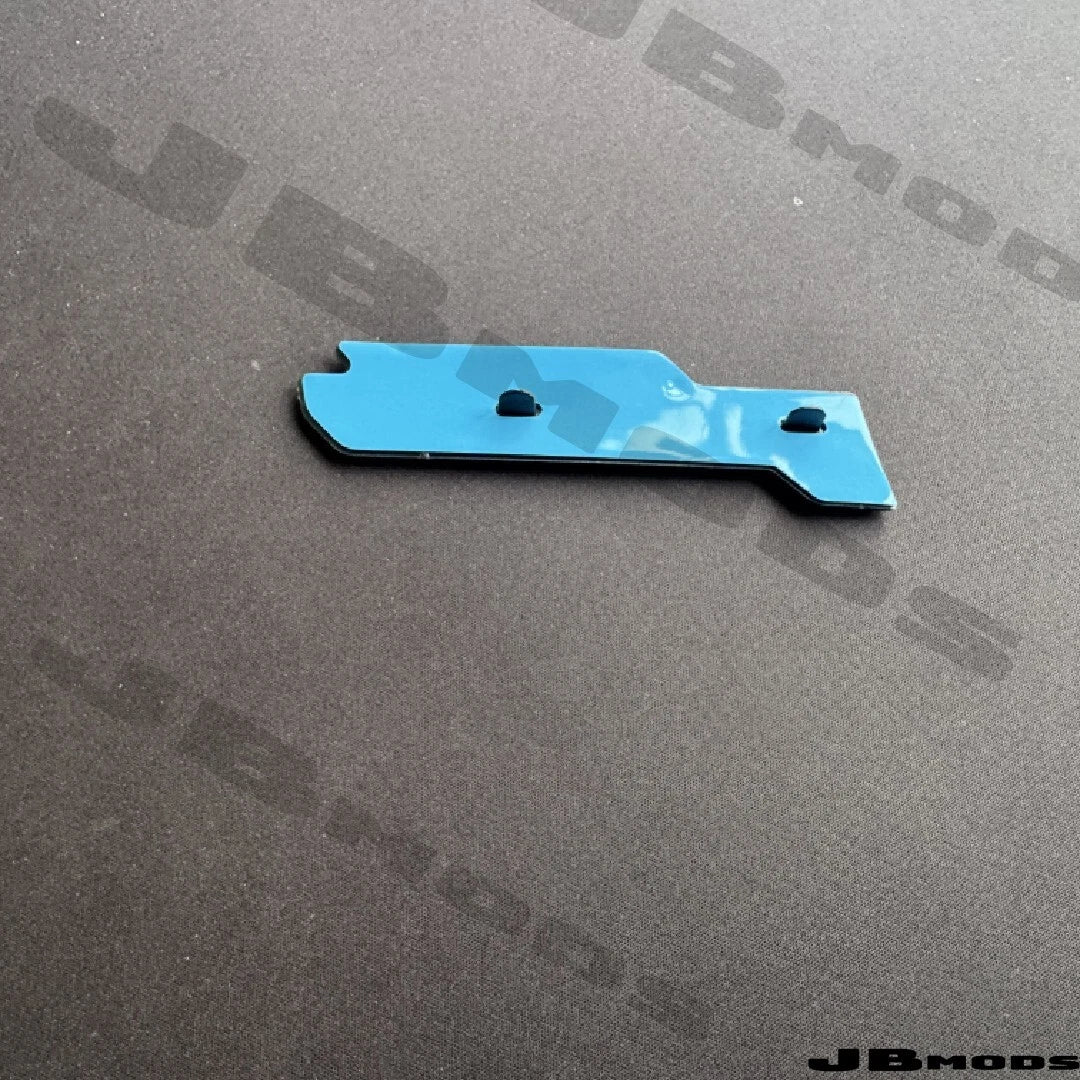 New LCI2 Style MINI John Cooper Works Badge Front JCW Gloss Black Red F66