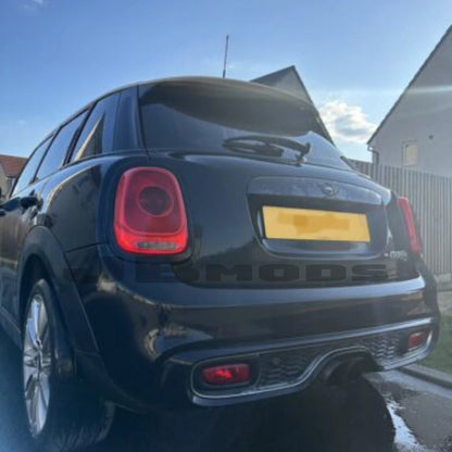 MINI F56 Pre Lci Gloss Black Boot Handle Cover One Cooper S JCW 2015-2017 F56