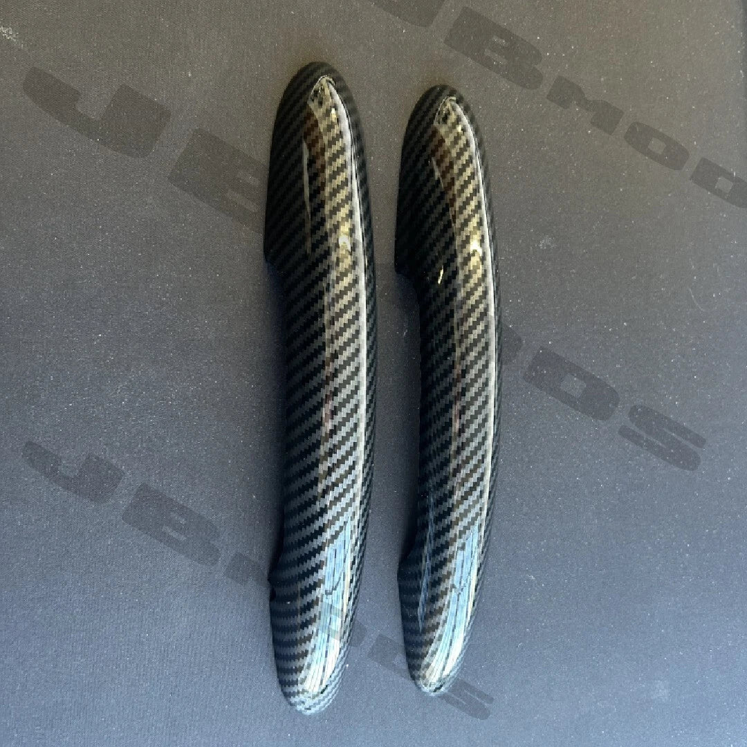 MINI F56 F57 Carbon Look Door Handle Covers Cooper S JCW One